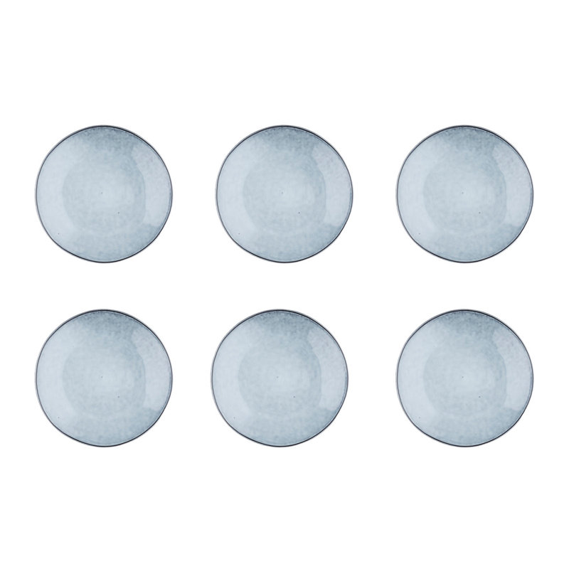Teller CLOUD 21,5cm - 6er-Set - Sturmgrau
