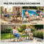 2 - Person Patio Dining Set with Square Table-1750686941