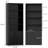 Aillee 70.9" H Standard Bookcase with Cabinet-1543865966
