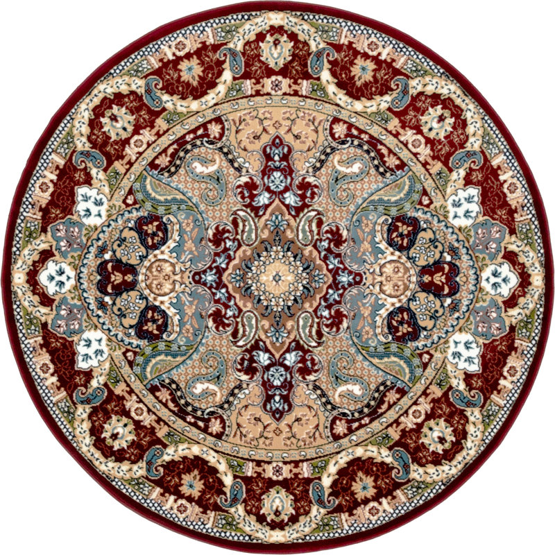Eleanor Floral Indoor Rug, Round 5'3"