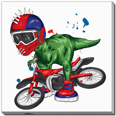 Art mural sur toile Moto Rex