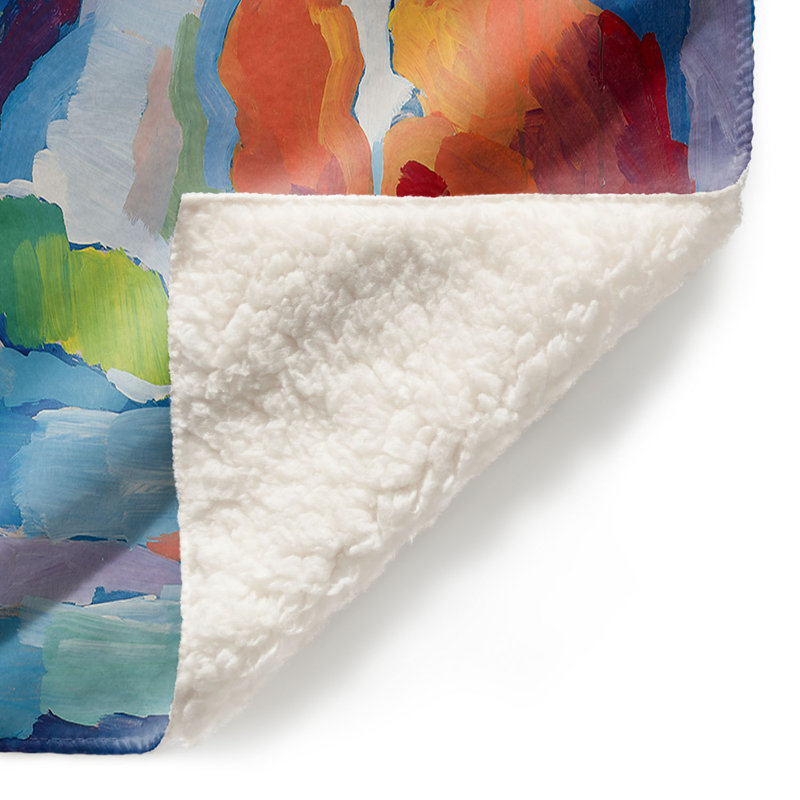 Couverture sherpae douce double take, l 51 po x L 60 po