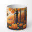 Bougie parfumée Pumpkin Spice avec support en céramique