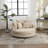 Upholstered Slipcovered Barrel Chair-843196837
