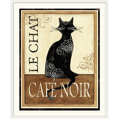« le chat » par veronique charron, impression