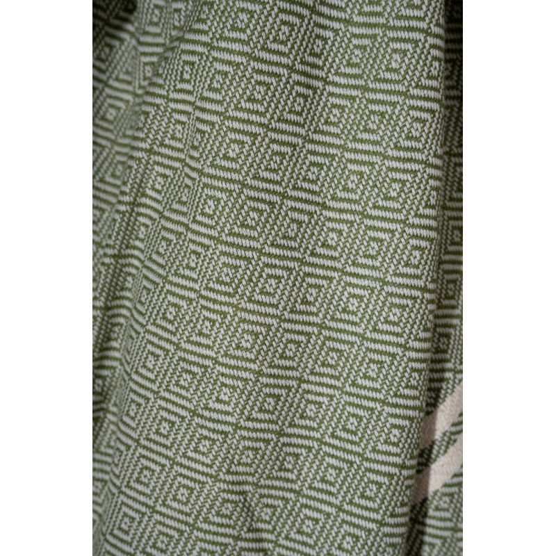 Serviette de plage Premium Fouta, vert foncé, 35,4 x 67,0 pouces | 60% coton, 40% polyester, 5,3 oz / mètre carré | Lavable à la machine à 86 ° F | Doux, léger, à séchage rapide, parfait pour la plage, la piscine ou le spa