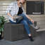 Outdoor Shoe Cabinet Triple Doors-1103925110