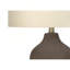 Lampe de table, 68,5 cm (27 po) de hauteur, abat-jour en céramique, style contemporain