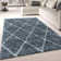 Curstin Geometric Shag Area Rug