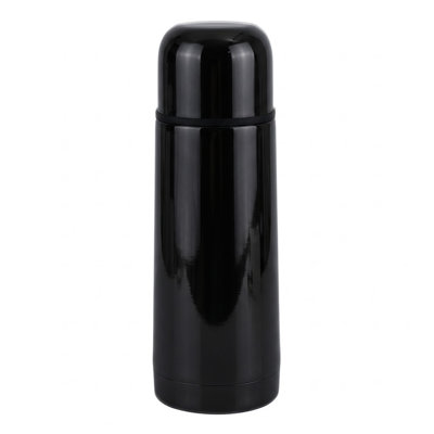 12 Oz Stainless Steel Vacuum Flask - Black