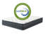 Matelas hybride mi-ferme à ressorts de 12 po avec lit plateforme en bois tendance 13 po Beeville-66700563