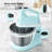 2‑in‑1 Handheld & Stand Mixer with 3‑Quart Bowl – Electric Kitchen Mixer with Dough Hooks & Beaters for Frosting, Meringues, and More