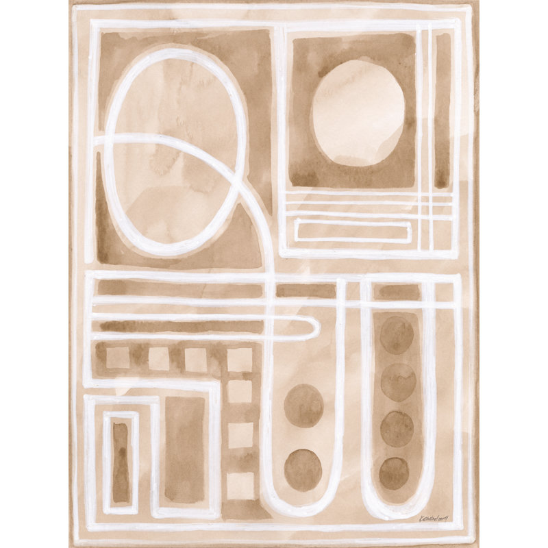 «Ground Plan I» par Kathrine Lovell 88824, H 24 po x l 18 po