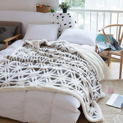 Couverture en molleton Sherpa