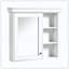 Organisateur de rangement mural pour toilette et miroir-121088093
