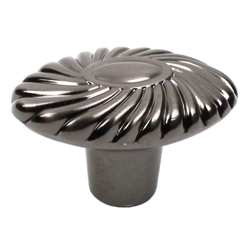 Poignée ovale de longueur 1 5/8 po Orchid, Nickel noir