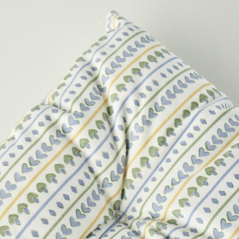 Lemoncello Striped Chair Cushion, Multicolor Striped