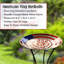 Bain d’oiseaux mosaïque American Flag Ballwin
