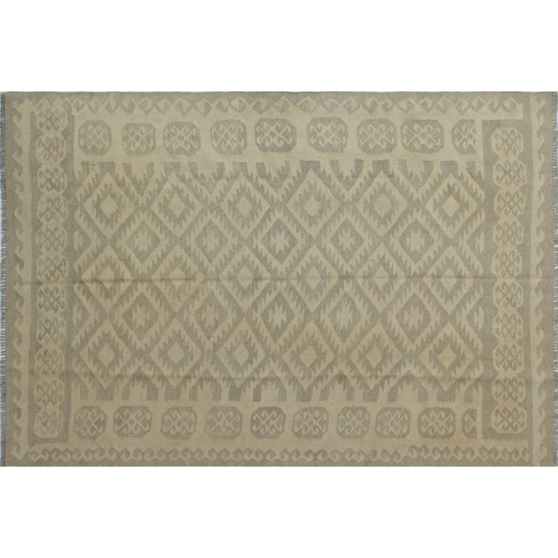 Benge Wool Geometric Indoor Rug