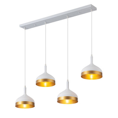 4 - Light Dimmable Bell Chandelier