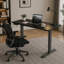 Bureau assis-debout électrique réglable en hauteur, table moderne pour ordinateur et jeux vidéo, idéale pour le bureau à domicile.-1511531444-1511531446