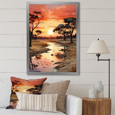 Alsey, coucher de soleil africain Oasis II