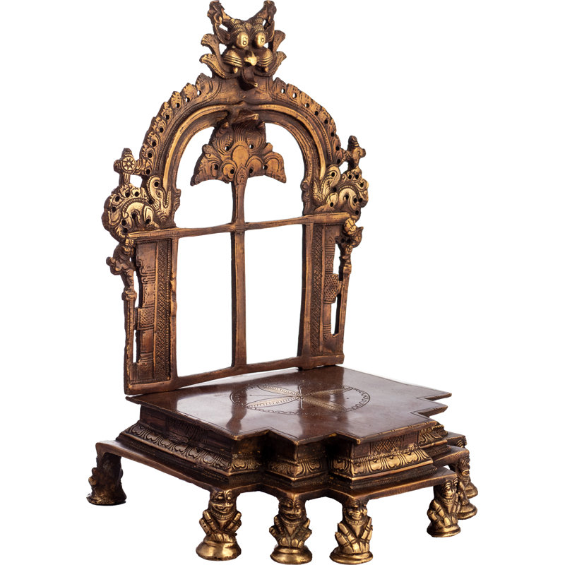 Sculpture Airy Trone Fit for a King, Brun