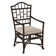 Chaise avec accoudoirs Chippendale