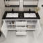 Ensemble de meuble-lavabo double 60 po Bayyinahi-651656425