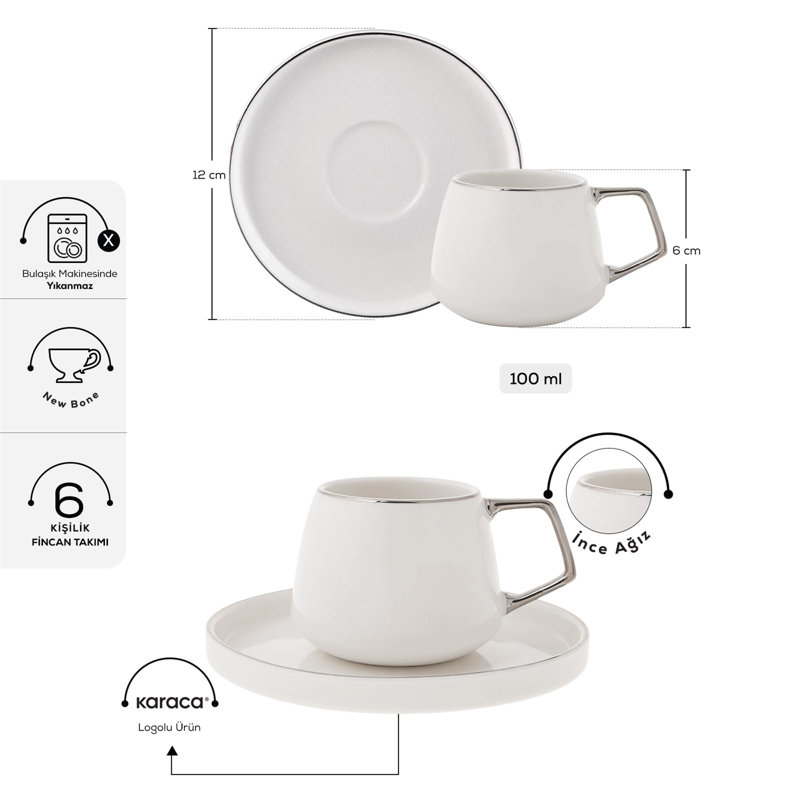 Ebern Designs 1ml Teapot Set, White