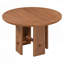 Ensemble de table de salle à manger 5 pièces pour 4 personnes, de style campagnard minimaliste avec chaises rembourrées en bois massif, parfait pour la cuisine et la salle à manger