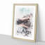 Lake in Italy - Picture Frame Painting Print-56741245-56741242