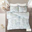 Literie en coton réversible pour grand lit avec motif de médaillon imprimé doux