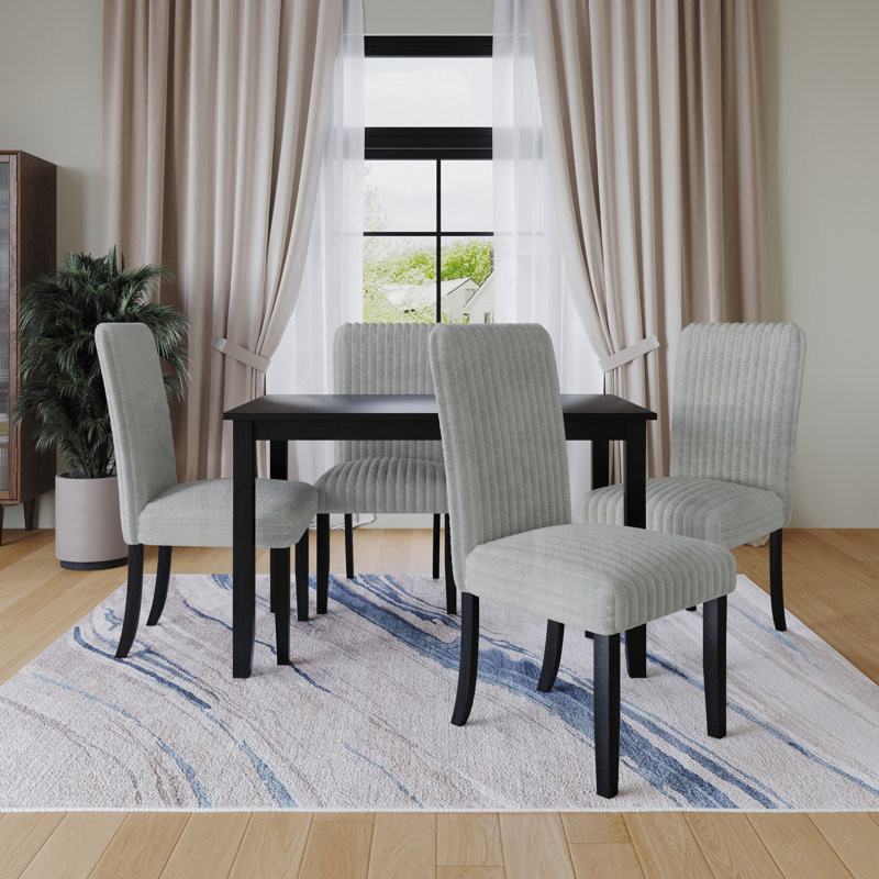 Ensemble repas pour 4 personnes Yacat, Gris clair
