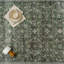 Tapis oriental rétro vert-1595194128