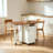 Foldable dining table