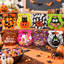 Paquet de 56 sacs à friandises refermables d'Halloween avec poignées et fermetures à glissière
