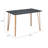 Metal Base Dining Table-25896490
