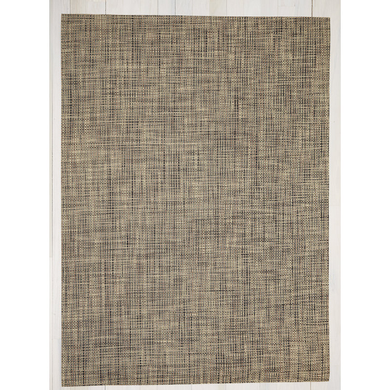 Basketweave Vinyl Indoor / Outdoor Area Rug, Rectangle 183 x 270cm