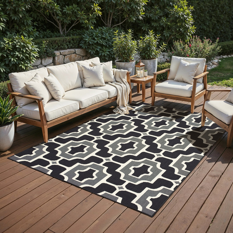 Tapis géométrique Witherell, Rectangle 5 pi 3 po x 7 pi 6 po