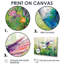 Colibris curieux Meadows I - impression murale de colibri-352447552-352447559-352447610