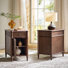 Hoai 16''W 1-Drawer End Table With Adjustable Shelf