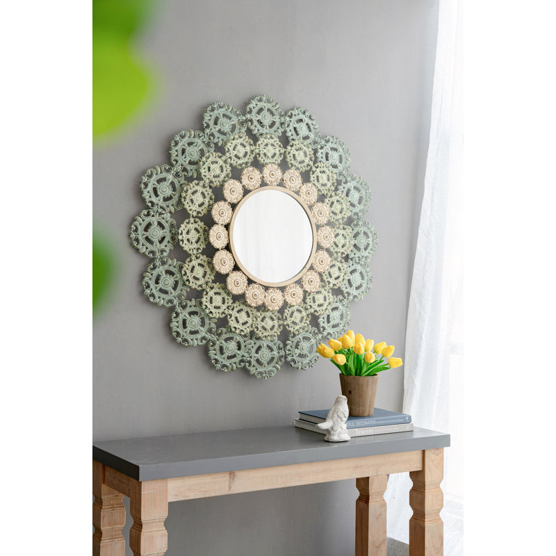 Miroir médaillon D38 x 3,5 po Mcguire