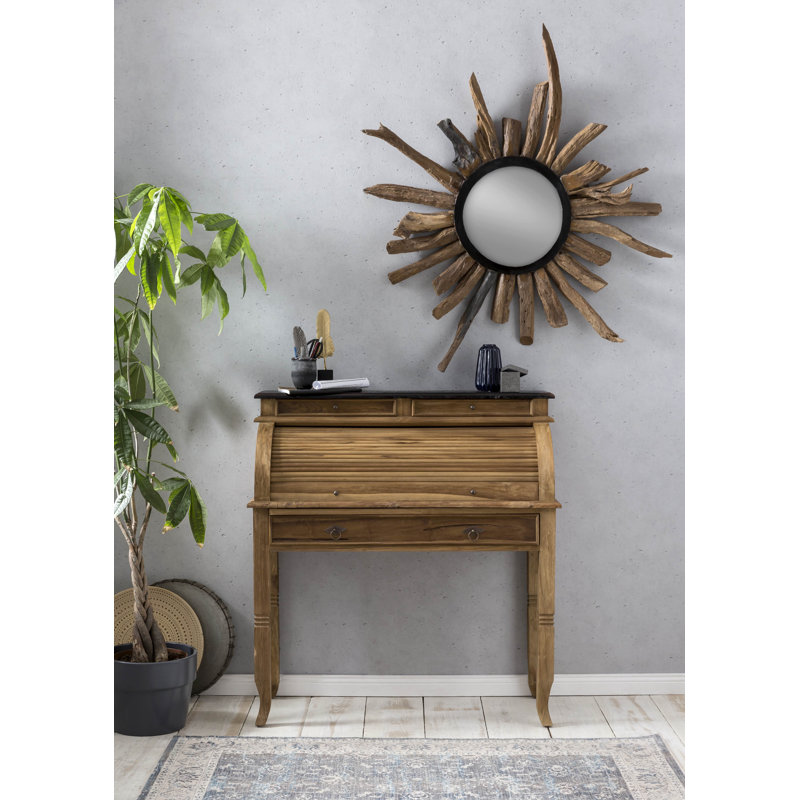 Odling Solid Wood Secretary Desk