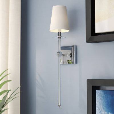 Barrett 1-Light Dimmable Wallchiere