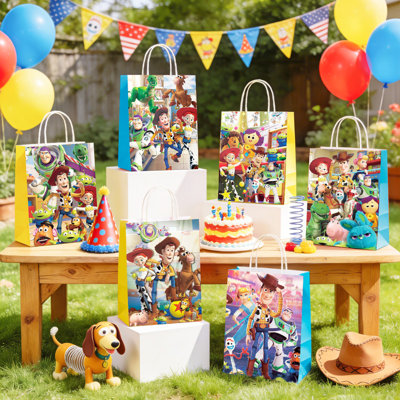 Toy Story Party Supplies,18Pcs Toy Story Gift Bags