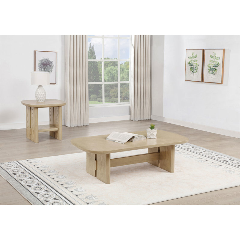 Ensemble de table basse et de table de bout 2 pièces Kimpton