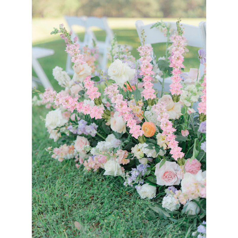 Décoration de fête Delphinium, Rose