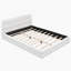Grand lit plateforme tapissier-734052419