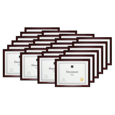 Dark Brown Beveled Picture Frame